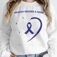 Faith Blue In Memory Of My Godmother Colon Cancer Awareness Unisex Sweatshirt
