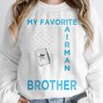 My Favorite Airman Calls Me Brother Airman Graduation Premium Tri-Blend Unisex Sweatshirt