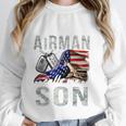 My Favorite Airman Calls Me Son Air Force Graduation Son Unisex Sweatshirt