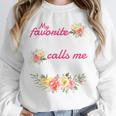 My Favorite Teacher Calls Me Mom Graduation Unisex Sweatshirt