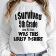 Fifth 5th Grade Graduation Shirt Child Graduate Education Unisex Sweatshirt