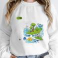 Frutiger Aero Y2K Fashion Trends Statement Piece Tech Orbite Premium Tri-Blend Unisex Sweatshirt