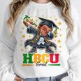 Future HBCU Grad Dabbing Kid Graduation For Boys Kids Unisex Sweatshirt