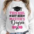 This Girl Got Her Masters Degree Graduation Mastered It 2024 Unisex Sweatshirt