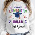 Goodbye Kindergarten Graduation Class 2025 1st Grade Kids Unisex Sweatshirt