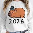 Grad Class Of 2026 Capybara Graduation Graduated Kids Unisex Sweatshirt