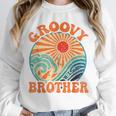 Groovy Brother 70s Aesthetic Nostalgia 1970's Retro Brother Unisex Sweatshirt Groovy Brother 70s Aesthetic Nostalgia 1970's Retro Brother Unisex Sweatshirt