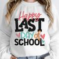 Happy Last Day Of School Kids Teacher Student Graduation Unisex Sweatshirt