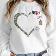 Heart Coast Guard Wife Coast Guard Graduation Wife USCG Wife Unisex Sweatshirt