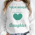 My Heart Was Not In Loving Memory Missing Daughter In Heaven Unisex Sweatshirt