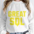 I'm A Great SQL Introvert Saying Inbound Marketing Premium Tri-Blend Unisex Sweatshirt
