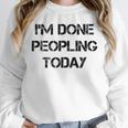 Introvert Design For Introverted Men And Women Unisex Sweatshirt
