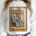 Introvert Homebody Awkward Skeleton The Homebody Tarot Card Unisex Sweatshirt Introvert Homebody Awkward Skeleton The Homebody Tarot Card Unisex Sweatshirt