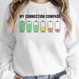 Introvert Low Battery My Connection Compass Raglan Baseball Tee Unisex Sweatshirt Introvert Low Battery My Connection Compass Raglan Baseball Tee Unisex Sweatshirt