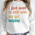 Introvert Pet Ladybug Mom Unisex Sweatshirt Introvert Pet Ladybug Mom Unisex Sweatshirt