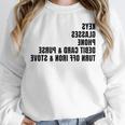 Keys Glasses Phone Debit Card For Memory-Less Friends Mirror Unisex Sweatshirt