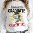 Kids Kindergarten Nailed It Shirt 2019 Shark Graduation Tee Unisex Sweatshirt