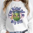 Im Kind Of A Big Dill Graduation Pickle Shirt Premium Unisex Sweatshirt