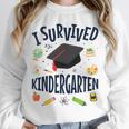 Kindergarten Graduation Shirt I Survived Kindergarten Unisex Sweatshirt