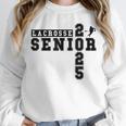 Lacrosse Senior Night Lacrosse Senior 2025 Graduation 29 Unisex Sweatshirt