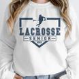 Lacrosse Senior Night Lacrosse Senior 2025 Graduation 33 Unisex Sweatshirt