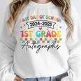 Last Day Of School Autograph 1st Grade Graduation Boys Girls Unisex Sweatshirt