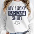 Law School Graduation Him Her Lucky Bar Exam Unisex Sweatshirt