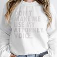 Lawyer Law School Graduation Shirt Attorney T-Shirt Unisex Sweatshirt