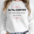 Lawyer Law School GraduationShirt Female Graduate Unisex Sweatshirt