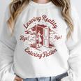 Leaving Reality Entering Fiction Book Lover Unisex Sweatshirt