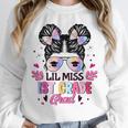 Lil Miss 1st Grade Grad Graduation Last Day Of 1st Grade Unisex Sweatshirt