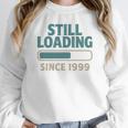 Still Loading Since 1999 Retro Tech Nostalgia Premium Tri-Blend Unisex Sweatshirt