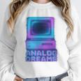 Lofi Reverie Analog Dreams Pixel 90s Desktop VHS Nostalgia Unisex Sweatshirt