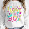 I Love The 90'S 90s Retro Nostalgia Premium Tri-Blend Unisex Sweatshirt I Love The 90'S 90s Retro Nostalgia Premium Tri-Blend Unisex Sweatshirt