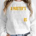 Master Degree When You Take Bs To New Level Graduation Premium Unisex Sweatshirt