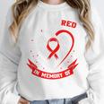 In Memory Of Great Uncle Heart Disease American Heart Month Premium Unisex Sweatshirt
