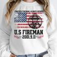 In Memory And Honor Of Firefighters Remembering 911 Unisex Sweatshirt
