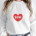 In Memory Of Son Basie Customized Personalized Memorial Unisex Sweatshirt