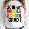 Middle School Graduation Class Of 2018 Shirt Unisex Sweatshirt