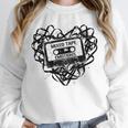 Mixed Tape Emotions Music Lover Nostalgia Quote Premium Tri-Blend Unisex Sweatshirt