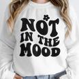 Not In The Mood Anti Social Introvert Sarcastic Retro Unisex Sweatshirt Not In The Mood Anti Social Introvert Sarcastic Retro Unisex Sweatshirt