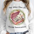 Me After One Social Interaction Introvert Saying Unisex Sweatshirt Me After One Social Interaction Introvert Saying Unisex Sweatshirt
