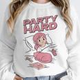 Party Hard Comfortable Stay At Home Introvert Unisex Sweatshirt Party Hard Comfortable Stay At Home Introvert Unisex Sweatshirt