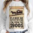 Be Patient With Me I'm From The 1900s Birthday Retirement Premium Tri-Blend Unisex Sweatshirt