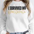 Phd Graduation Doctorate Degree Dissertation Masteral Grad Unisex Sweatshirt