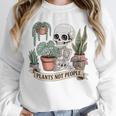 Plant Introvert Gardener Houseplant Botanical Women Men Kids Unisex Sweatshirt
