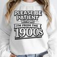 Please Be Patient I'm From The 1900s Boomer Gen-X Premium Tri-Blend Unisex Sweatshirt
