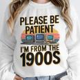 Please Be Patient I'm From The 1900s Retro Computer Premium Unisex Sweatshirt