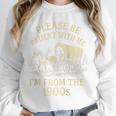 Please Be Patient With Me I'm From The 1900s Retro Raglan Baseball Tee Unisex Sweatshirt Please Be Patient With Me I'm From The 1900s Retro Raglan Baseball Tee Unisex Sweatshirt