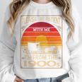 Please Be Patient I'm From The 1900s Sunset Vintage Wagon Premium Unisex Sweatshirt